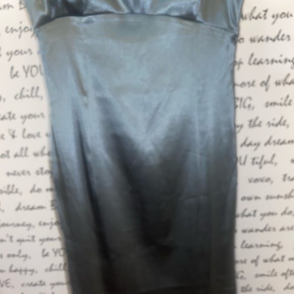 Maeve Square-Neck Satin Stretch Midi Dress - Picture 12 of 15